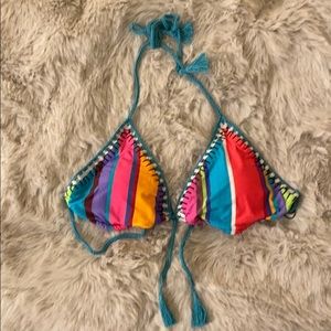 Nanette Lapore halter bikini swimsuit top